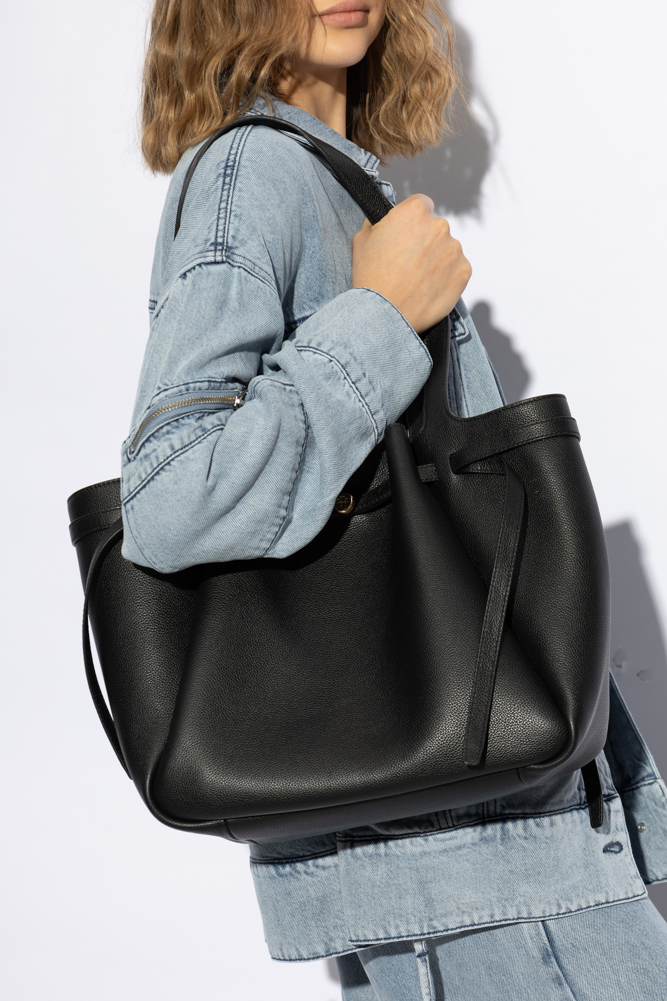 Black Romy Large tote bag Tory Burch - Vitkac Canada